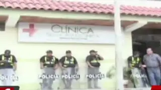 Iquitos: Yván Vásquez permanece en clínica resguardado por Policía