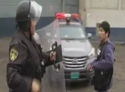 Callao: así fue el violento enfrentamiento entre policías y transportistas