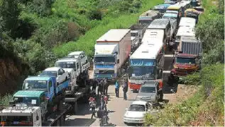 Huarochirí: continúan trabajos para desbloquear Carretera Central