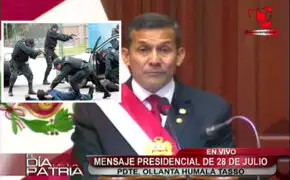 Mensaje a la Nación 2014: Humala pide unidad para enfrentar la delincuencia
