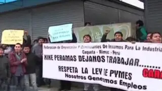 SMP: comerciantes de Caquetá protestaron por clausura de locales