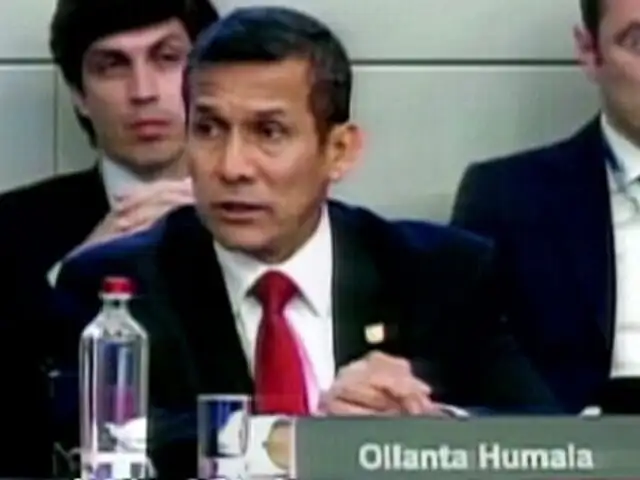 Presidente Humala: Europa debe sancionar a mineras que cometen faltas