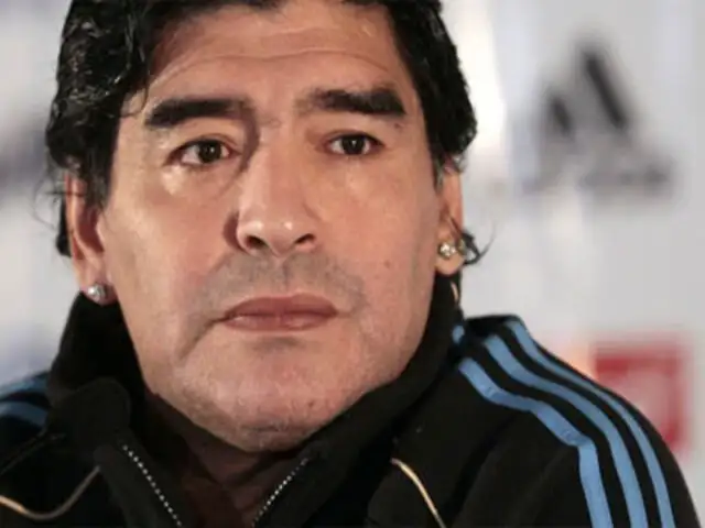 Maradona dice que la 