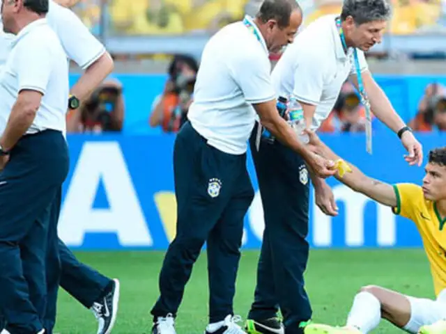 Brasil 2014: piden quitar la capitanía a Thiago Silva por llorar ante Chile