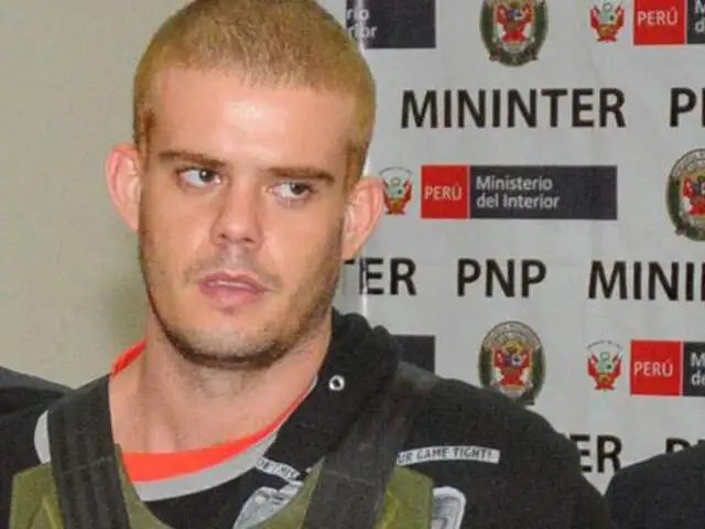 Holandés Joran Van der Sloot se casó en el penal Piedras Gordas de Ancón