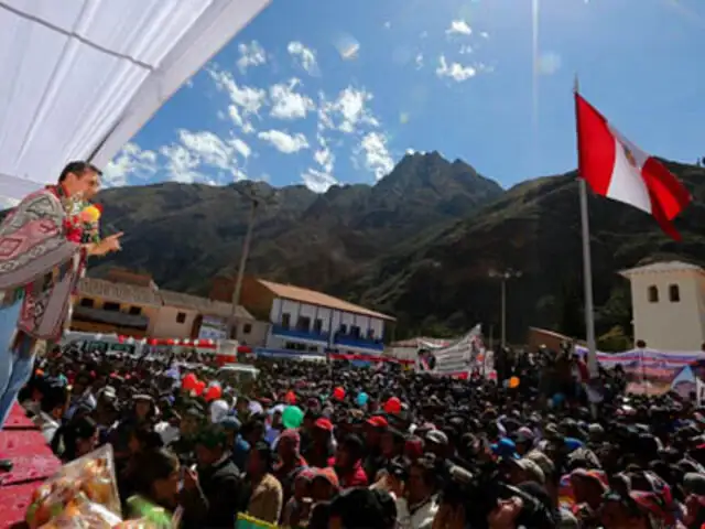 Presidente Humala: Aeropuerto de Chinchero permitirá “despegue” del Cusco