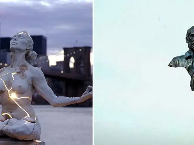 FOTOS: las esculturas más inquietantes que se han hecho alrededor del mundo