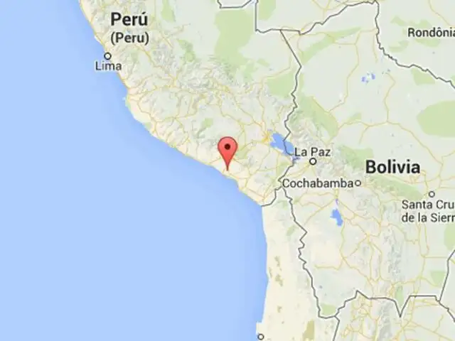 Arequipa: sismo de 5,3 grados sacudió Mollendo