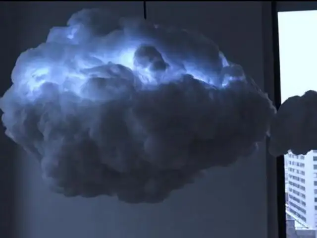FOTOS: ¿Cómo tener una 'nube' con tormenta eléctrica dentro de la casa?