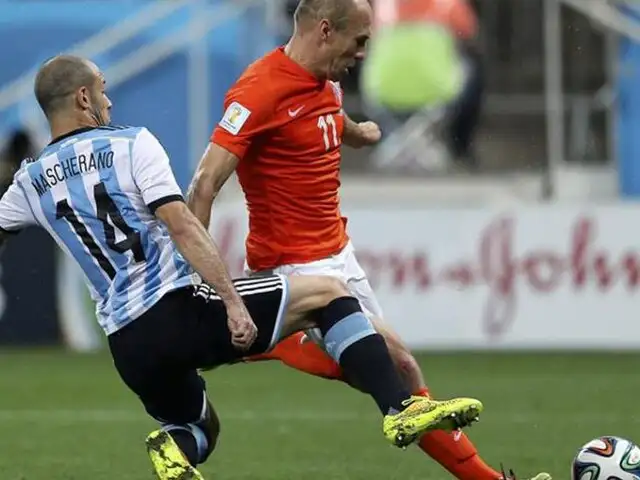 Argentina-Holanda: la tremenda confesión de Mascherano sobre jugada ante Robben