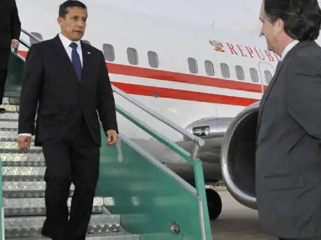 Congreso autoriza viaje de presidente Humala a Alemania, Brasil y México