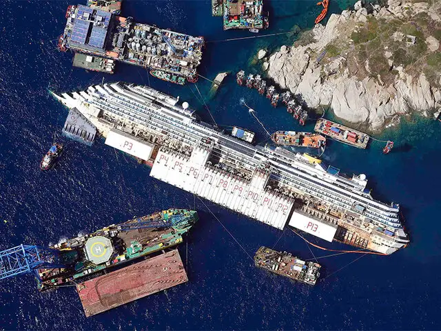Italia: Reflote de crucero Costa Concordia empezará el lunes