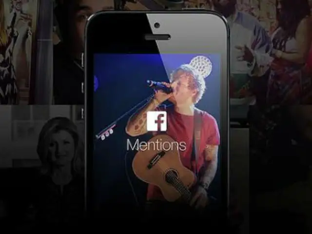 Facebook lanza 'Mentions' una aplicación exclusiva para celebridades