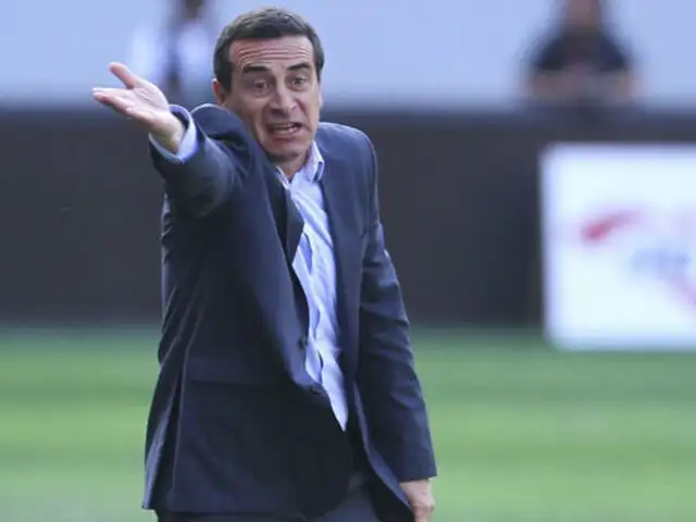Guillermo Sanguinetti dijo que Alianza Lima mereció mejor suerte ante Universitario