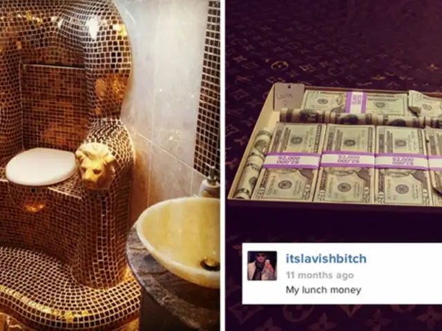 FOTOS: adolescentes millonarios presumen de sus riquezas en las redes sociales
