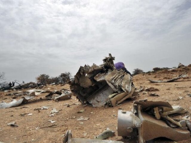 Encuentran segunda caja negra de avión Air Algérie caído en Mali