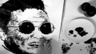 VIDEO: Artista realiza increíble retrato del cantante PSY con sus pies