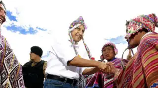 Presidente Humala: Recuperación del lote 88 permite desarrollar más industrias
