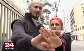 Palestinos residentes en Lima claman alto al fuego en Franja de Gaza