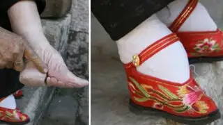 ‘Pies de loto’, una dolorosa tradición china y sus últimas mujeres sobrevivientes