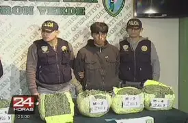 Capturan a pareja con más de 10 kilos de marihuana en terminal de Fiori
