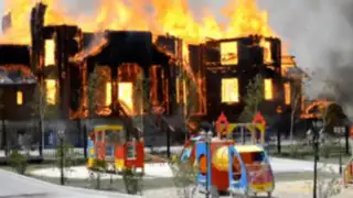 Militares ucranianos incendian iglesia ortodoxa en la provincia de Donetsk