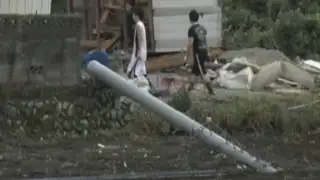 Fuerte tifón dejó nueve muertos y decenas de heridos en Japón