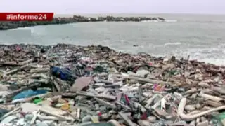 Informe 24: más de 250 mil metros cúbicos de basura flotan en nuestro litoral