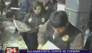 Policías se disfrazan de obreros de limpieza para allanar imprenta clandestina