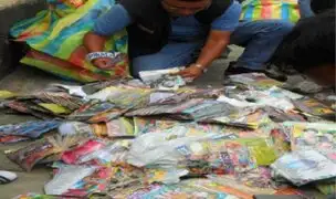 Cercado de Lima: incautan CD y DVD piratas valorizados en 40 mil soles