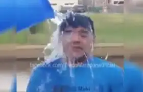 VIDEO: Diego Armando Maradona se unió al ‘Ice Bucket Challenge’