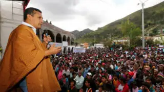Presidente Humala: En este Gobierno no hay lobbies ni ministros que van a suites