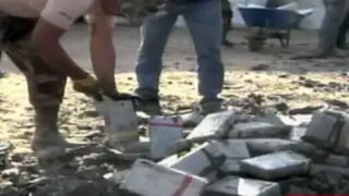 Trujillo: descubren tres toneladas de cocaína camufladas en rocas de carbón