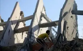 Tras el alto el fuego, palestinos inician reconstrucción de una Gaza arruinada