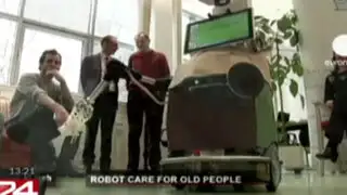 Conoce a 'Hobbit', el robot que ayudará a personas de la tercera edad