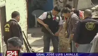 Cercado de Lima: incautan armas que ex policía vendía a delincuentes