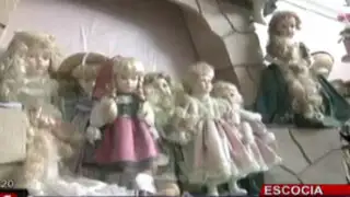 Extraña colección de muñecas embrujadas sorprende en Escocia