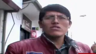Huancayo: joven permanece dos horas encerrado en cabina de cajero automático