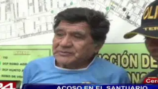 Anciano fue detenido por acoso sexual en el Santuario de Santa Rosa de Lima