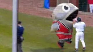 VIDEO: este hambriento pez se ‘tragó’ a un jugador en un partido de béisbol