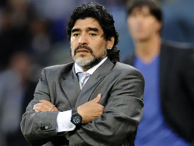 Bloque Deportivo: difunden imágenes de Diego Maradona golpeando a su novia