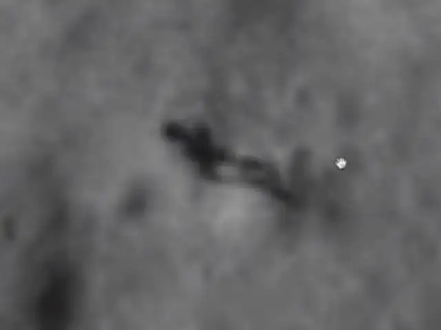 VIDEO: descubren silueta humanoide en la superficie lunar