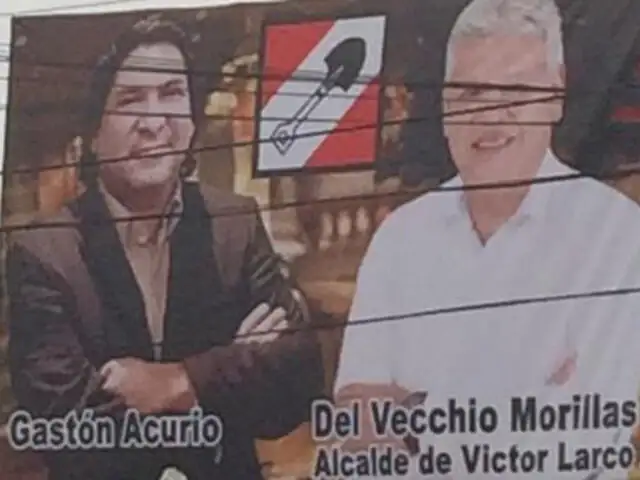 Trujillo: Gastón Acurio aparece en cartel junto a candidato municipal