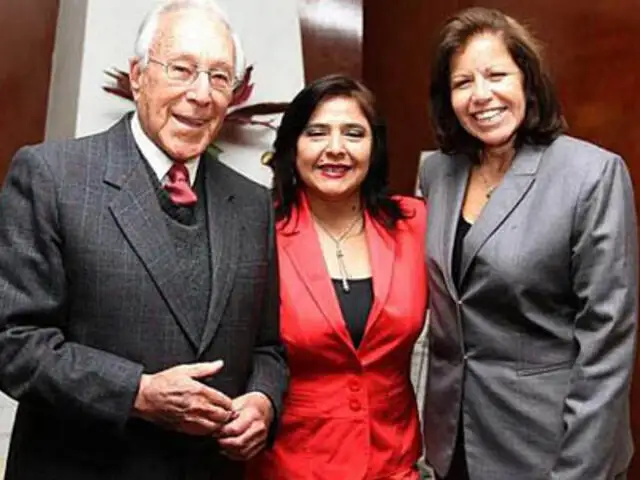 Primera Ministra Ana Jara se reunió con Luis Bedoya Reyes y Lourdes Flores