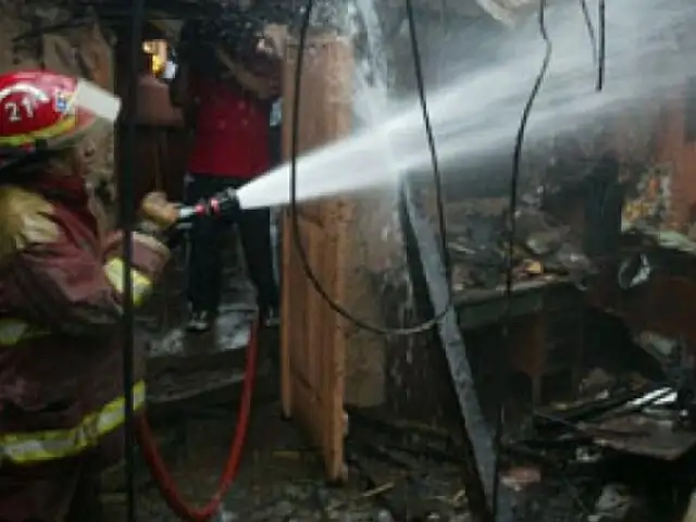 Anciana murió asfixiada tras incendiarse su vivienda en Ica