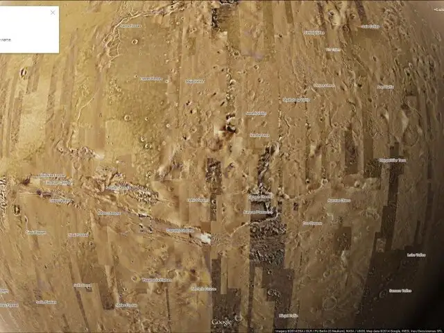 Ahora Google Maps te permite explorar Marte y la Luna
