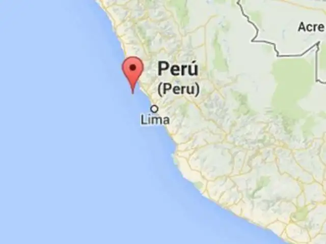 Sismo de 4.2 grados sacudió el noroeste de Lima esta madrugada