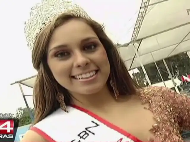 Jazmín Calderón, la patinadora que se consagró como Miss Teen 2014