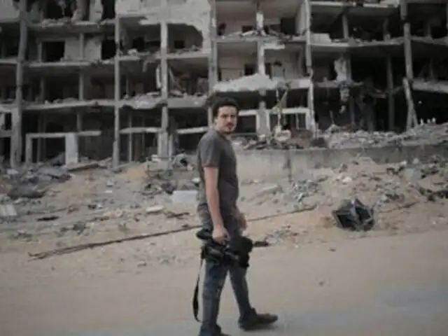 Periodista italiano muere  en la Franja de Gaza al estallar un misil israelí
