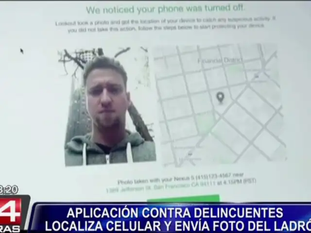 Crean aplicación que localiza celular en caso de robo y envía foto del ladrón